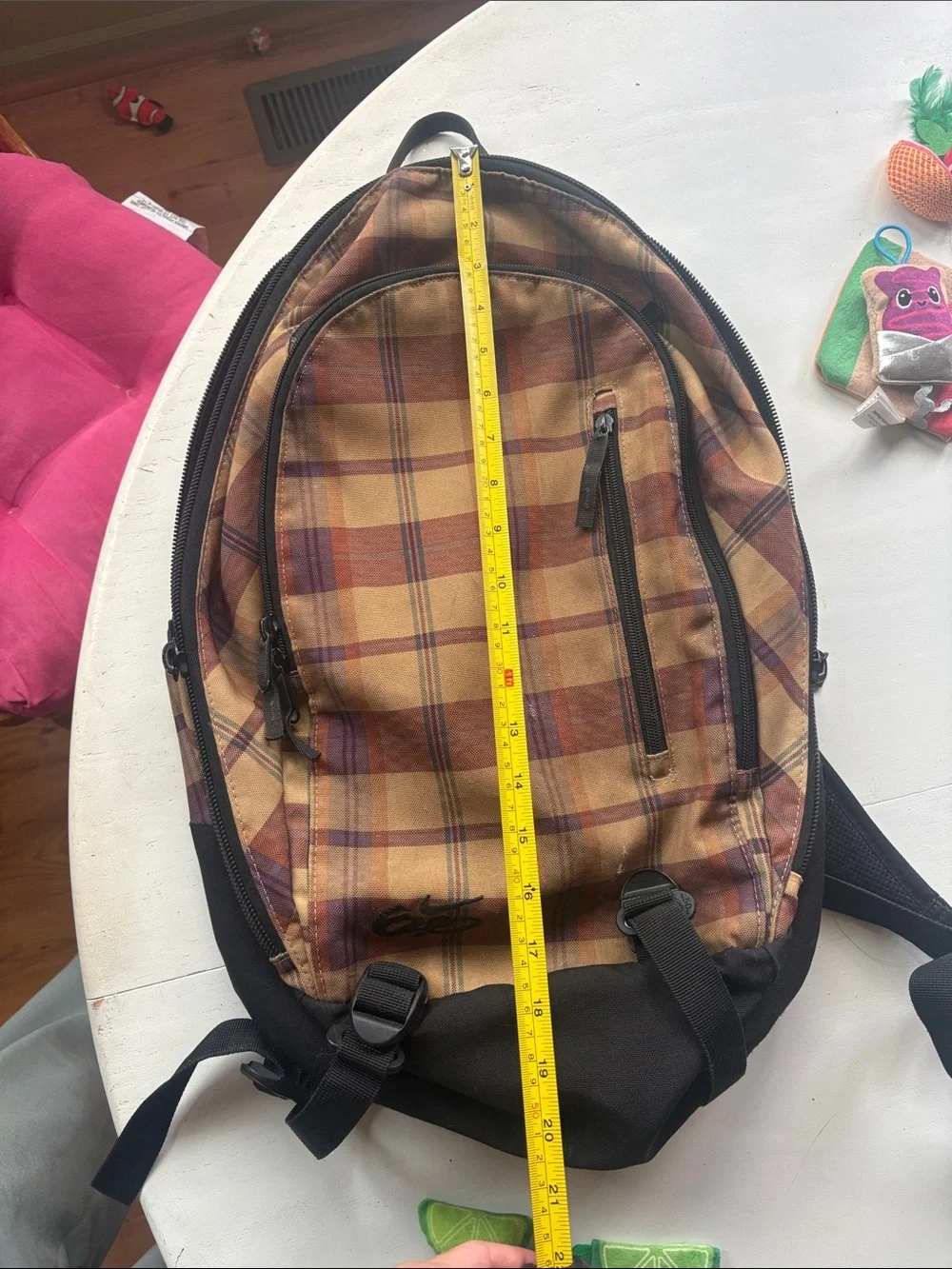 Nike 6.0 Action Sports Vintage Backpack Multicolor Plaid
